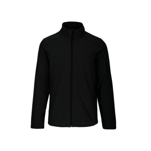 Softshelljacke ohne Kapuze Herren